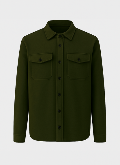 Klassiek Overshirt – Tijdloze Lagenstijl met Comfortabele Pasvorm