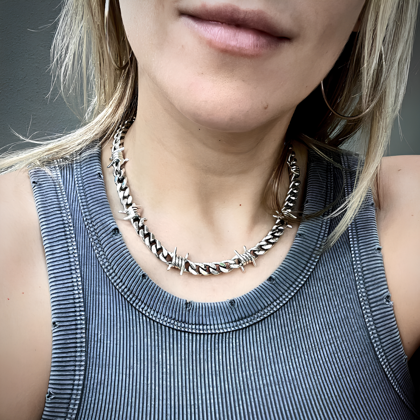 Cuban Chain 9mm – Prikkeldraad Editie