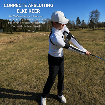 FlexStrap | Helpt je golfswing verbeteren door armpositie te trainen