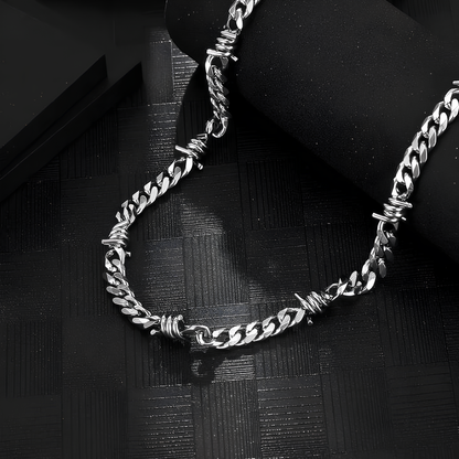 Cuban Chain 9mm – Prikkeldraad Editie