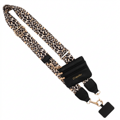 Clip & Go-riem met tasje met ritssluiting
