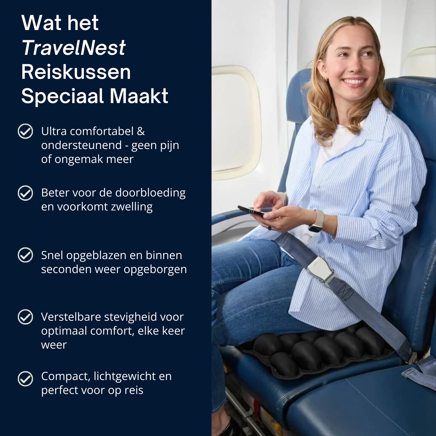 TravelNest | Zelfopblazend Reiskussen