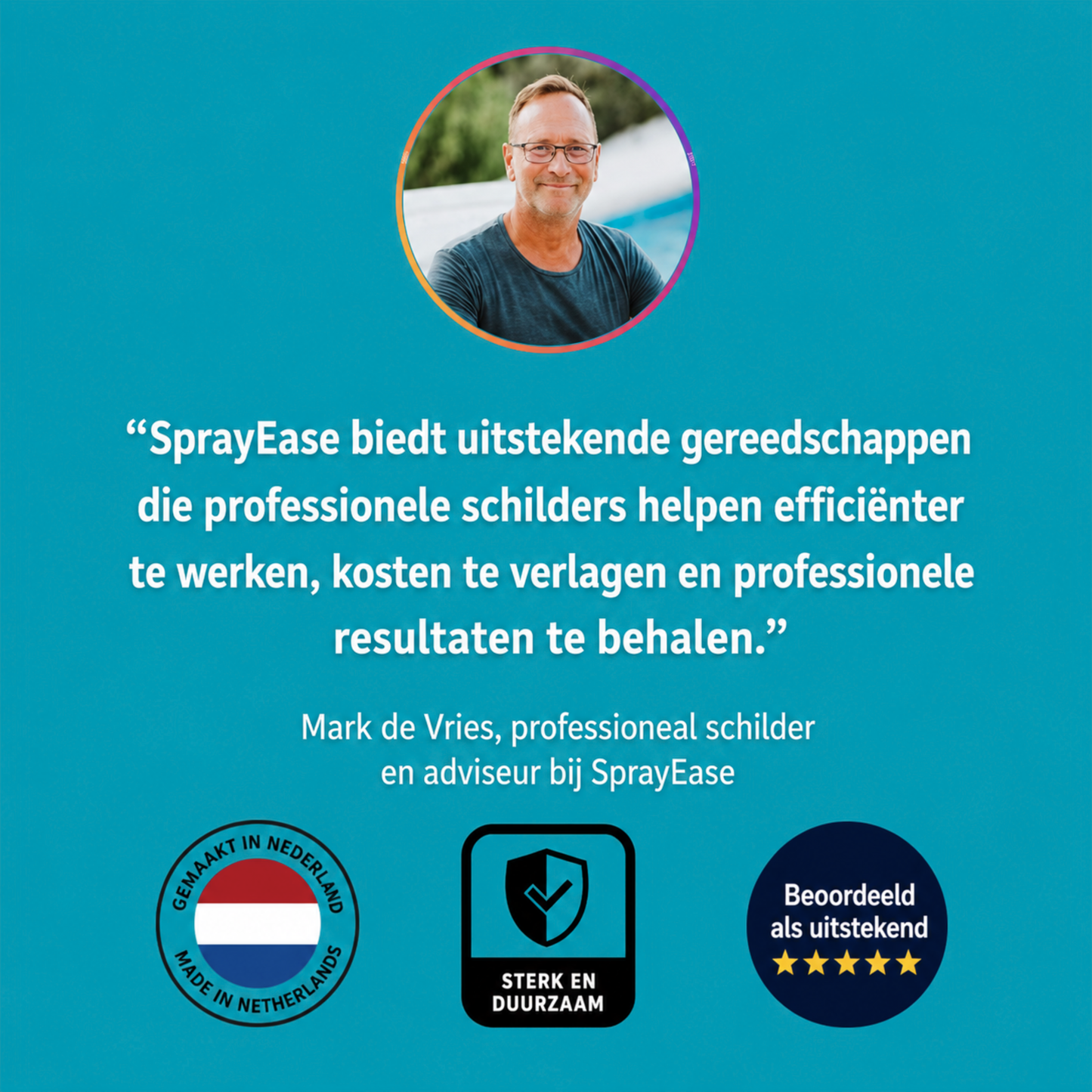 SprayEase | Zorgt voor snel en gelijkmatig verf aanbrengen zonder gedoe