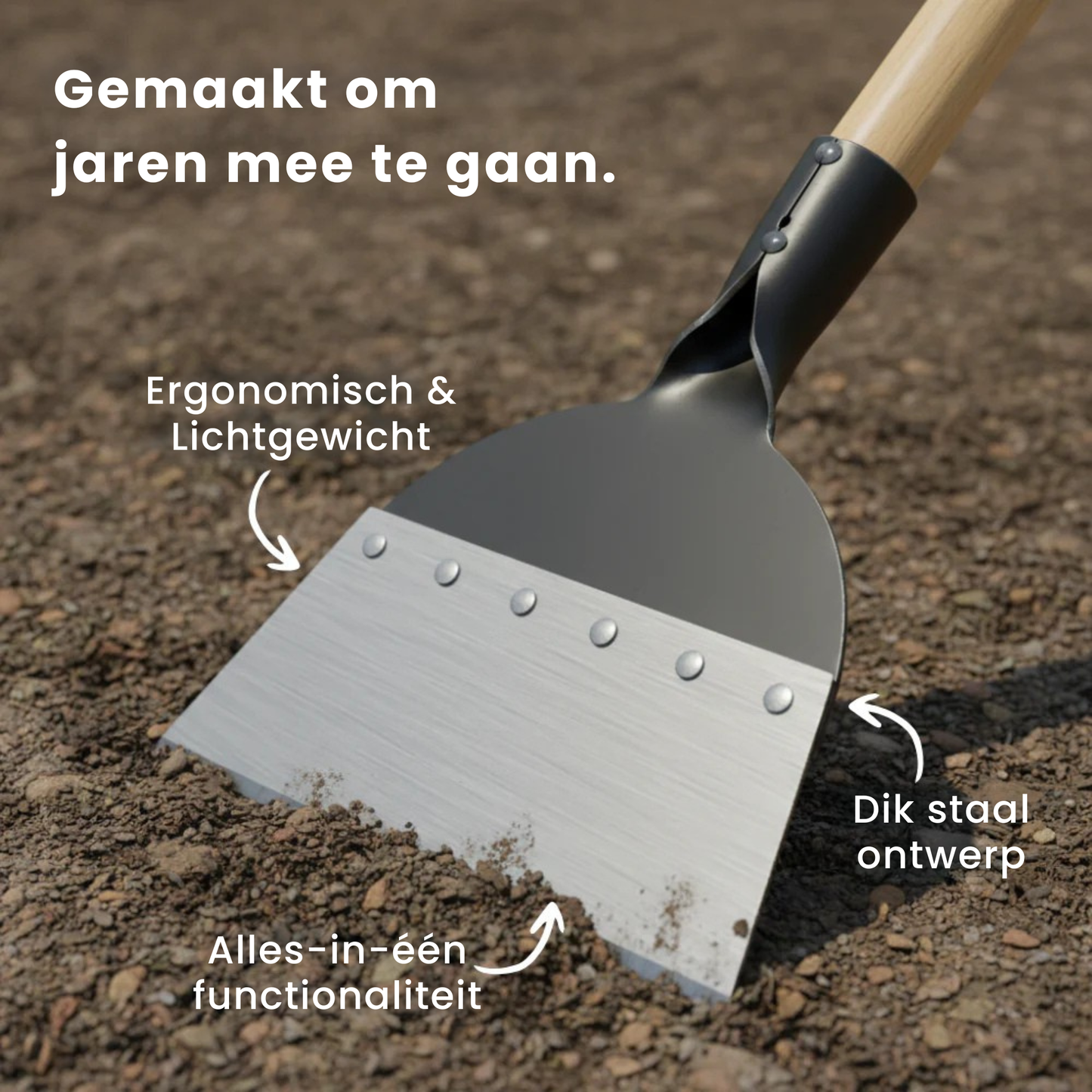 SoilProber | Multifunctionele tuinschep