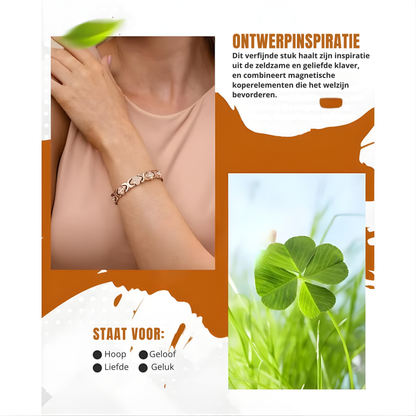 Koperen Magetische Energie Armband voor Vrouwen