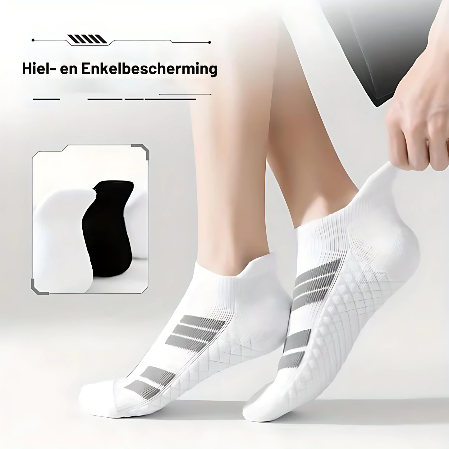 Uniseks Sneakersokken