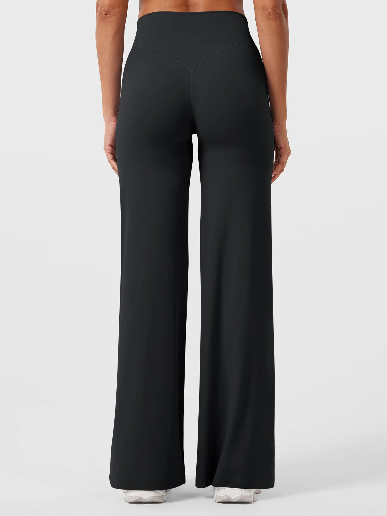 CurveFlex | Hoge Taille Straight-Leg Legging - Zwart