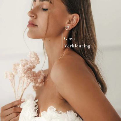 BlossGem | Sierlijke Oorbellen met lentebloemen