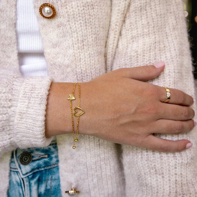 Matching Hartjes Armbanden
