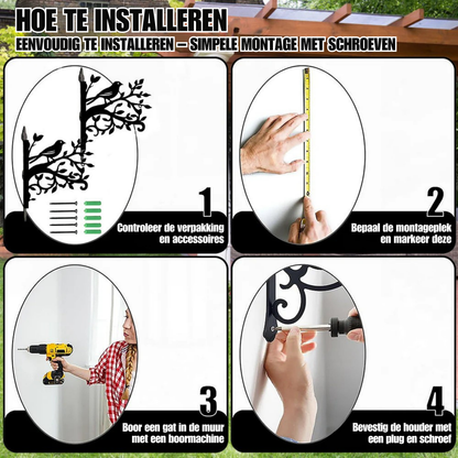 Metalen hangbeugel – Vogel