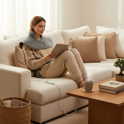 Volledige Rug- en Schouderwarmtekussen – Comfort Dat Je Omsluit!
