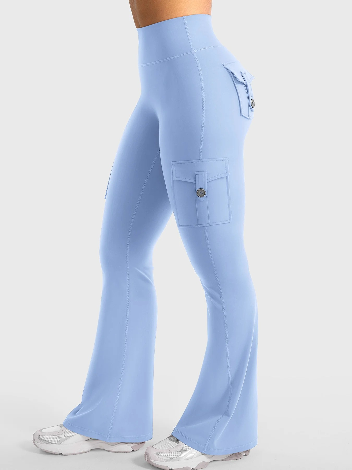 FlexFlare | Cargo Legging - Lichtblauw