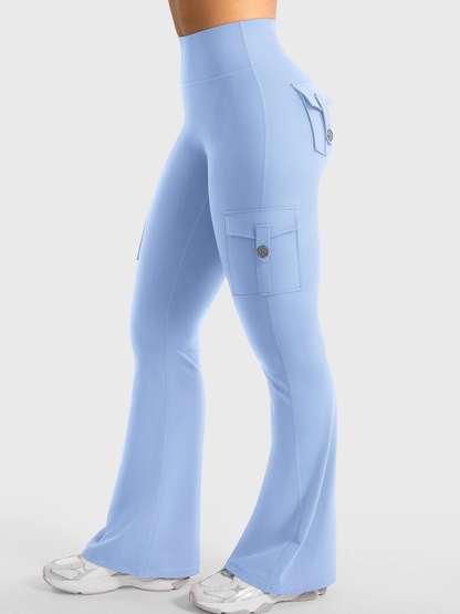 FlexFlare | Cargo Legging - Lichtblauw