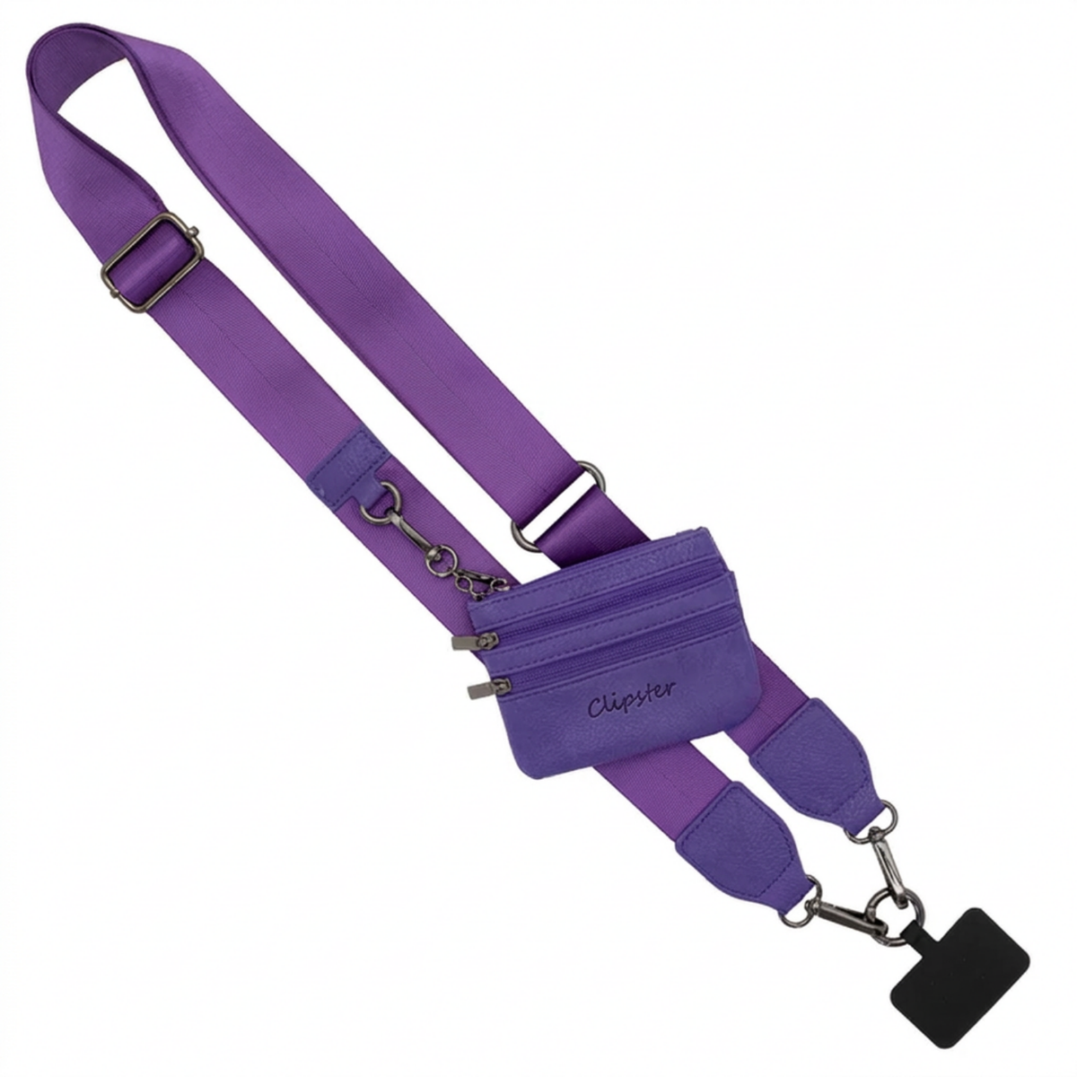 Clip & Go-riem met tasje – Solid-collectie