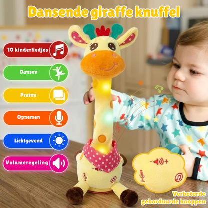 GiraffeGroove | Dansende Giraf Knuffel