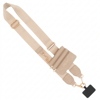 Clip & Go-riem met tasje – Neutral-collectie