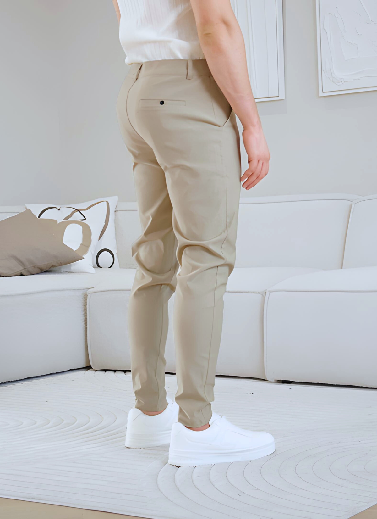Lichtgewicht Stretch Chino – Ademend en Comfortabel voor Elke Dag