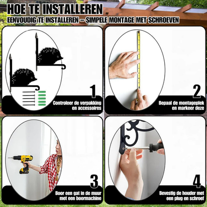 Metalen hangbeugel - Egel
