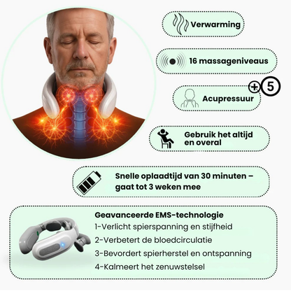 VitaNeck | EMS Nekmassager met Warmte