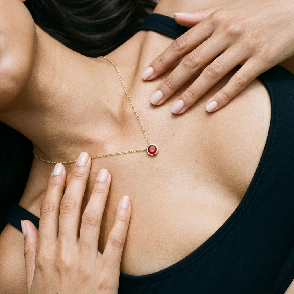 Amelia-ketting met geboortesteen