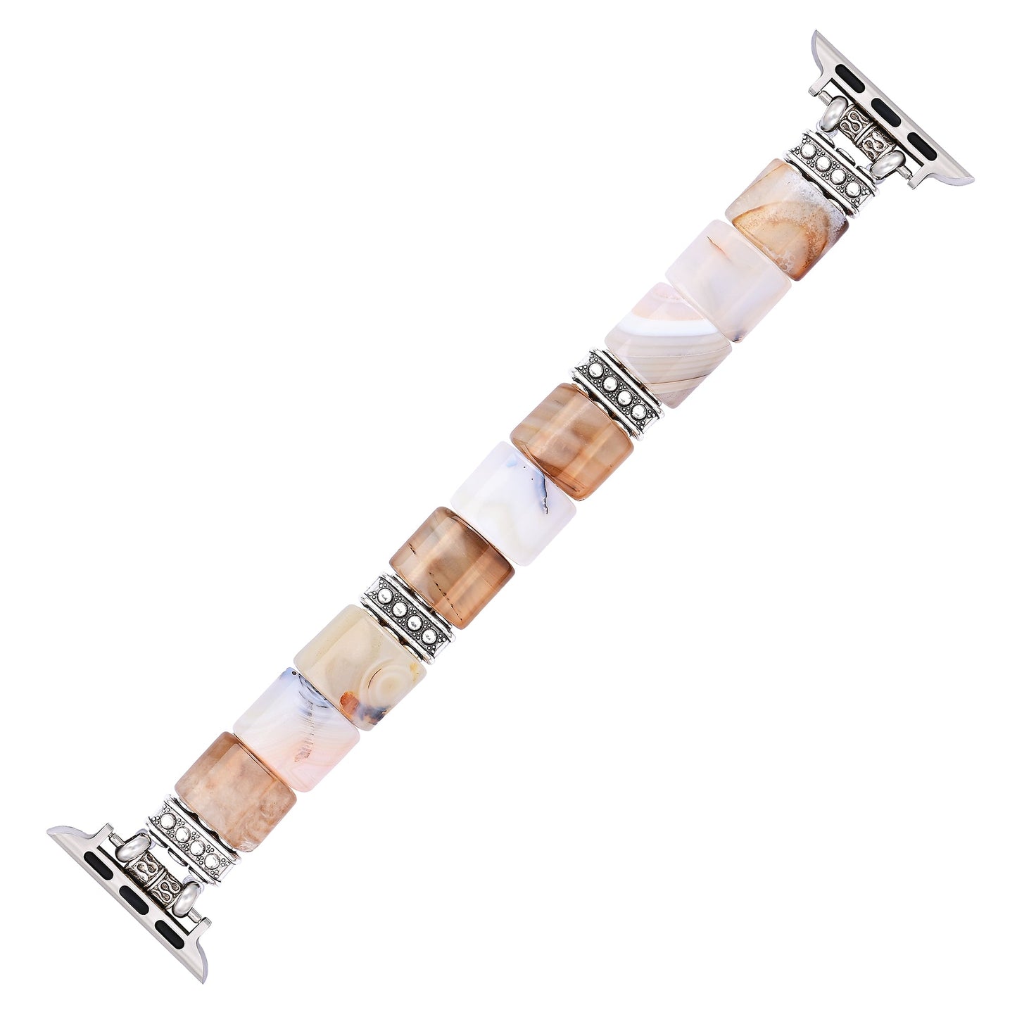 NatureStraps Heilige Zand Agaat Stretch