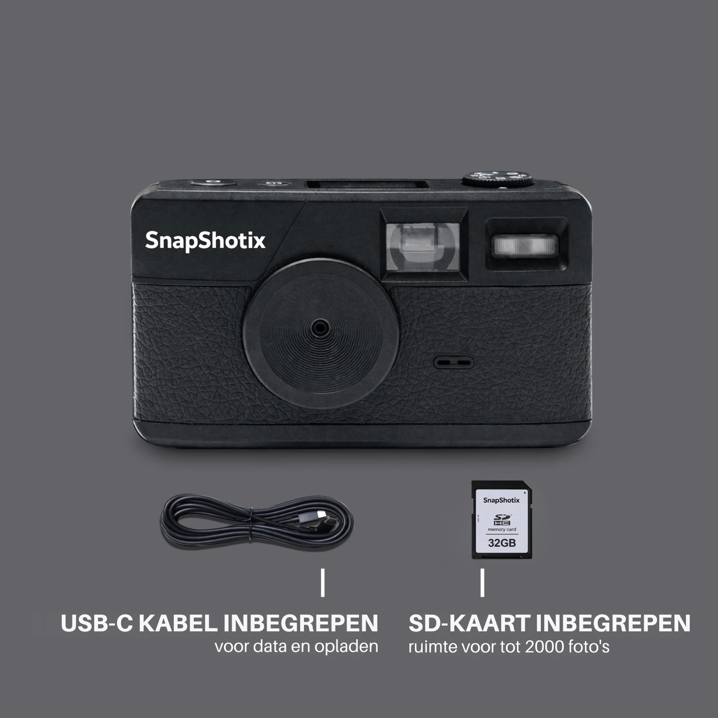 SnapShotix | Digitale Camera met Authentiek Analoog Resultaat