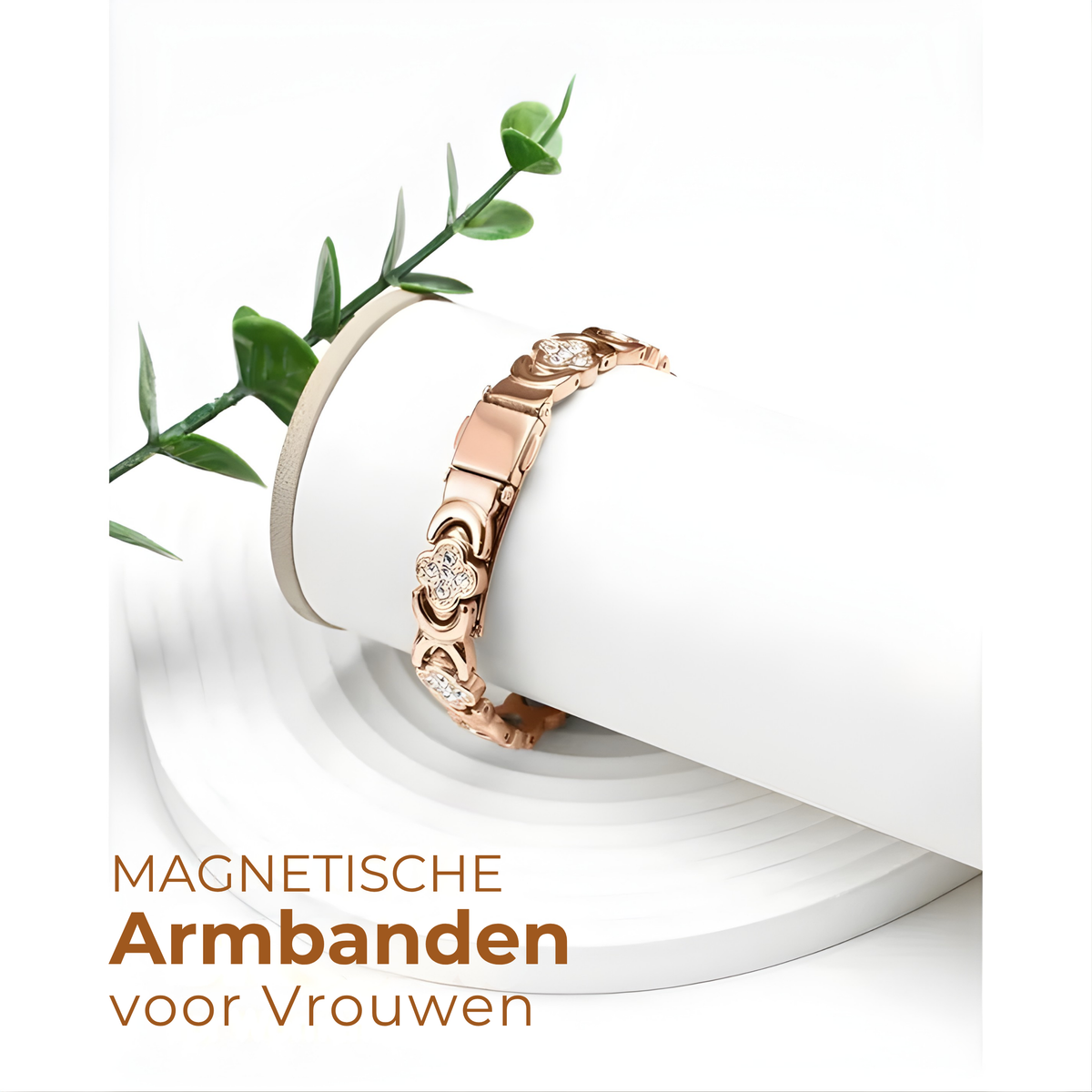 Koperen Magetische Energie Armband voor Vrouwen