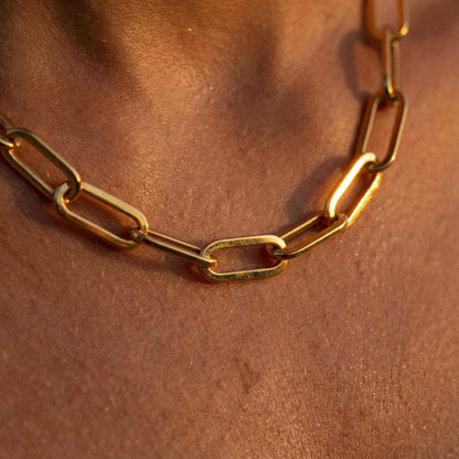 Ria-ketting met paperclipschakels