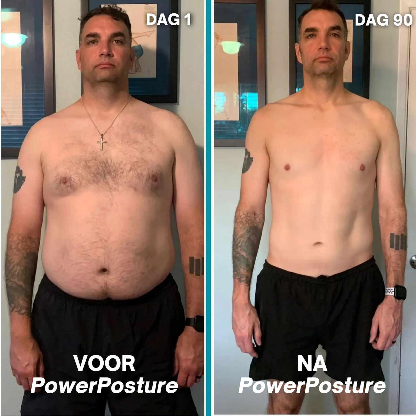 PowerPosture | Corrigerend Compressie Shirt
