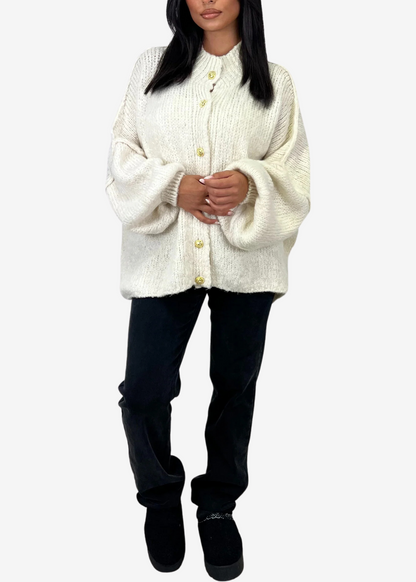 Valeria - Exclusieve Gebreide Statement Cardigan
