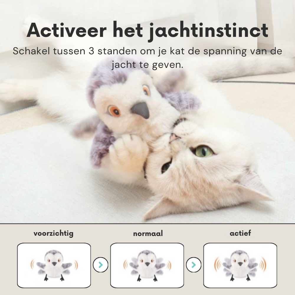 Interactieve Fladderende Vogel