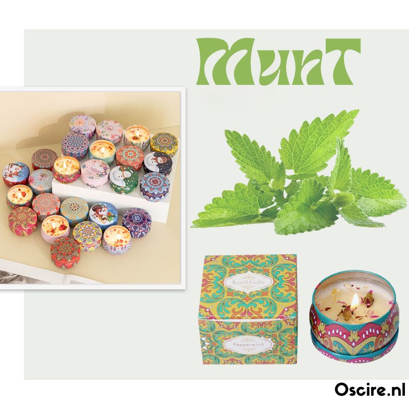 Geurkaars Cadeaubox | 4 Stuks