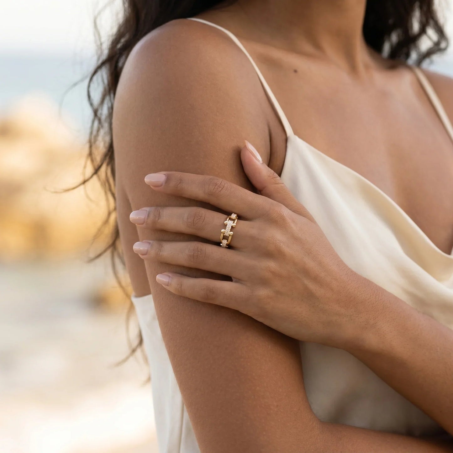 Gouden Chloe-ring