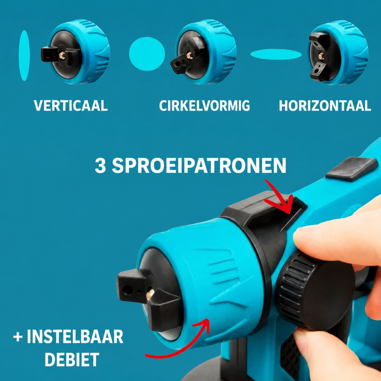 SprayEase | Zorgt voor snel en gelijkmatig verf aanbrengen zonder gedoe