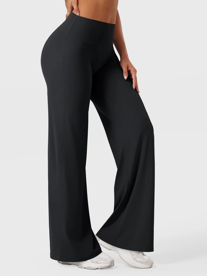 CurveFlex | Hoge Taille Straight-Leg Legging - Zwart