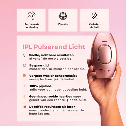 IPL Pulse - Epilator met gepulseerd licht