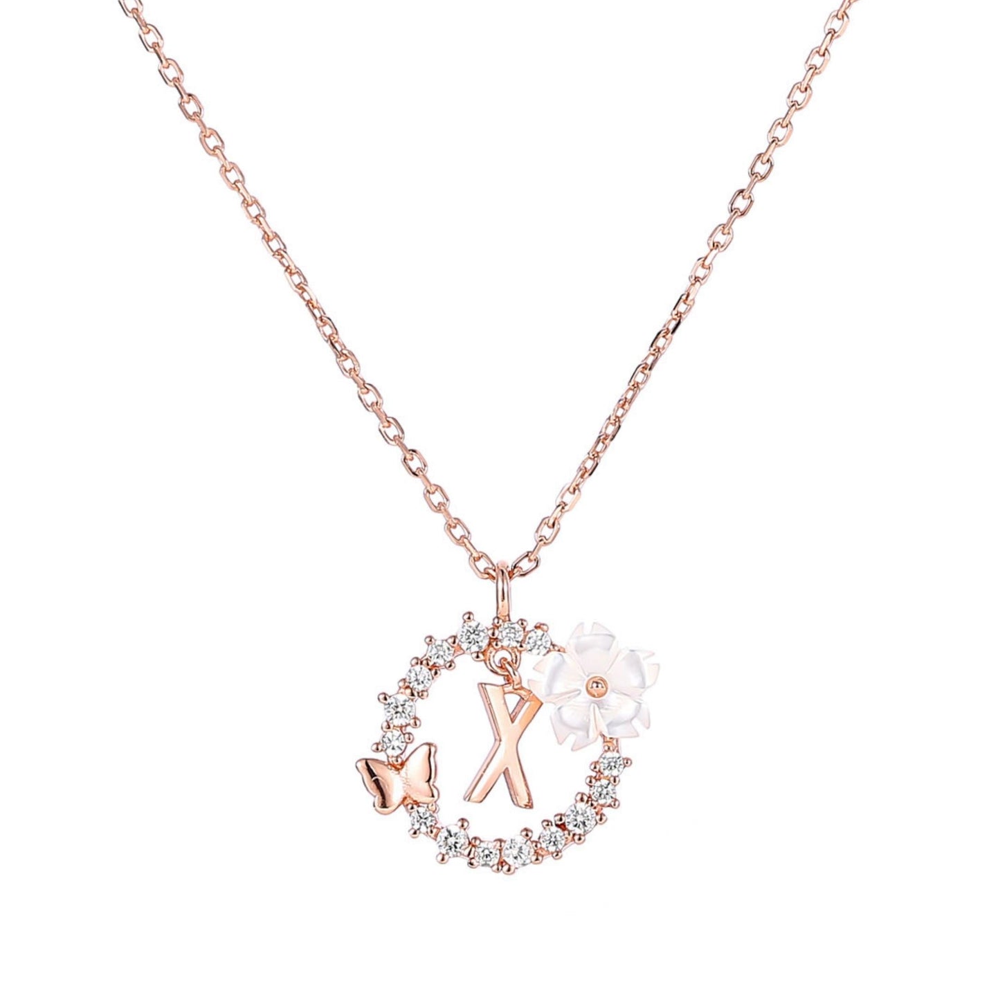 CharmGem | Sierlijke ketting met initiaal