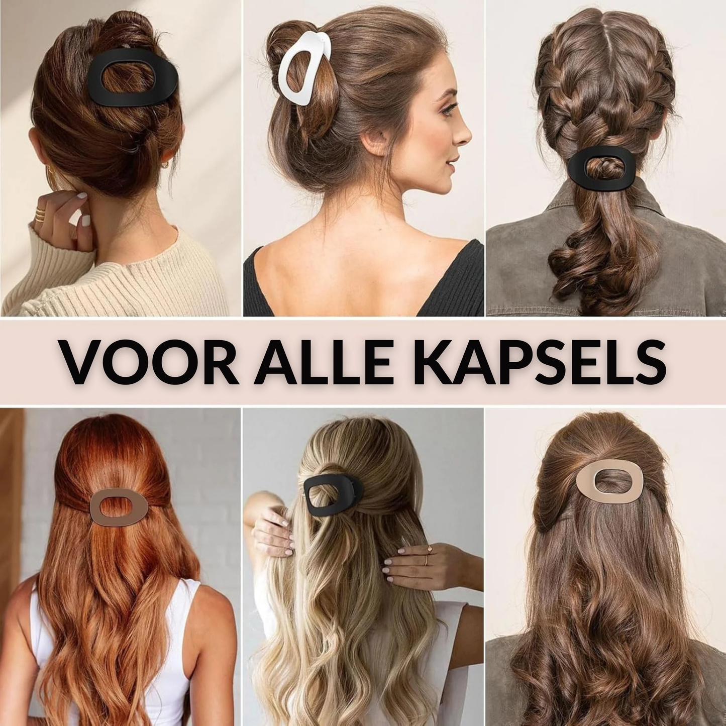 DriveComfy Luxe Haarklem – Comfort en stijl bij het rijden en dagelijks gebruik