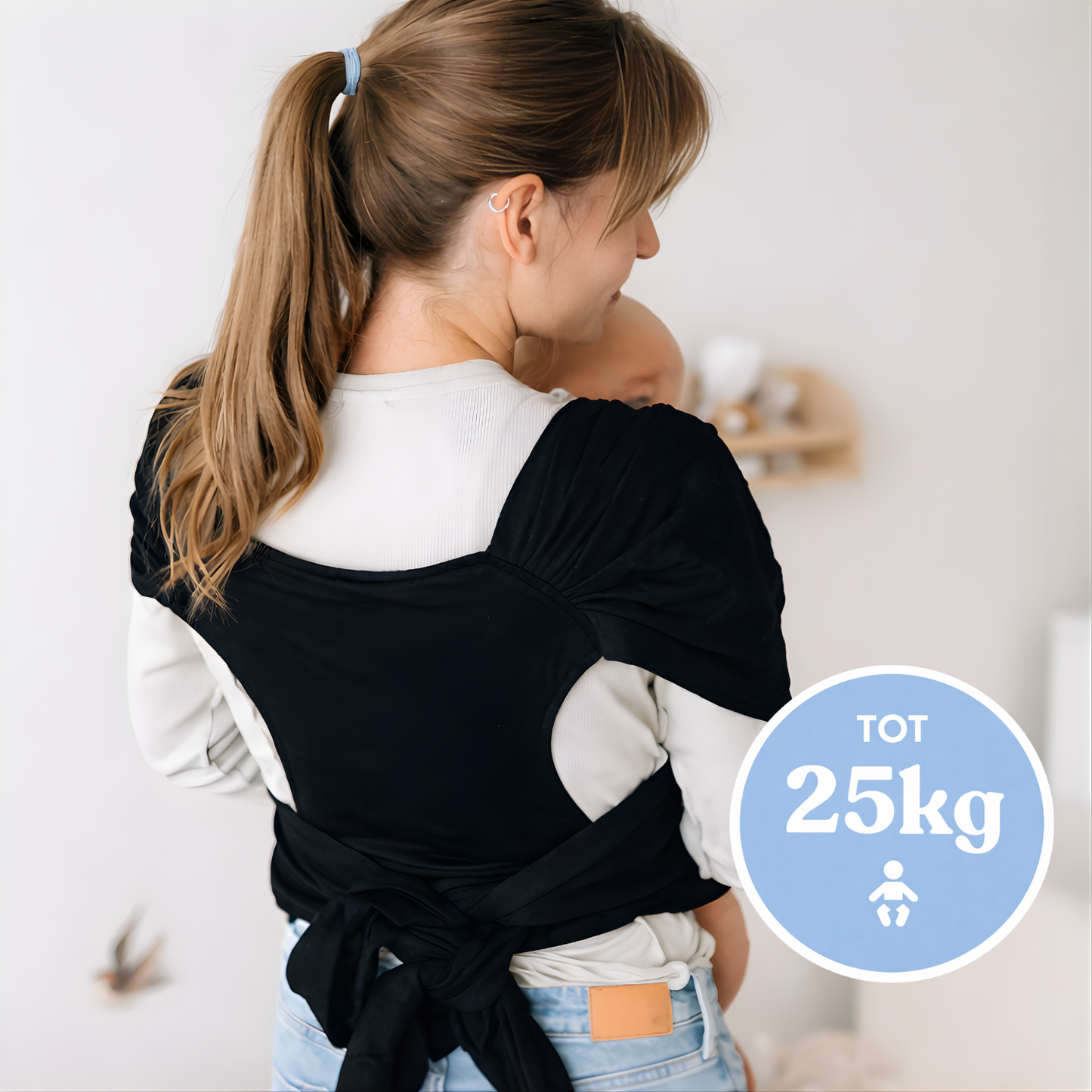 SnuggleWrap | Draag je baby comfortabel dicht bij je