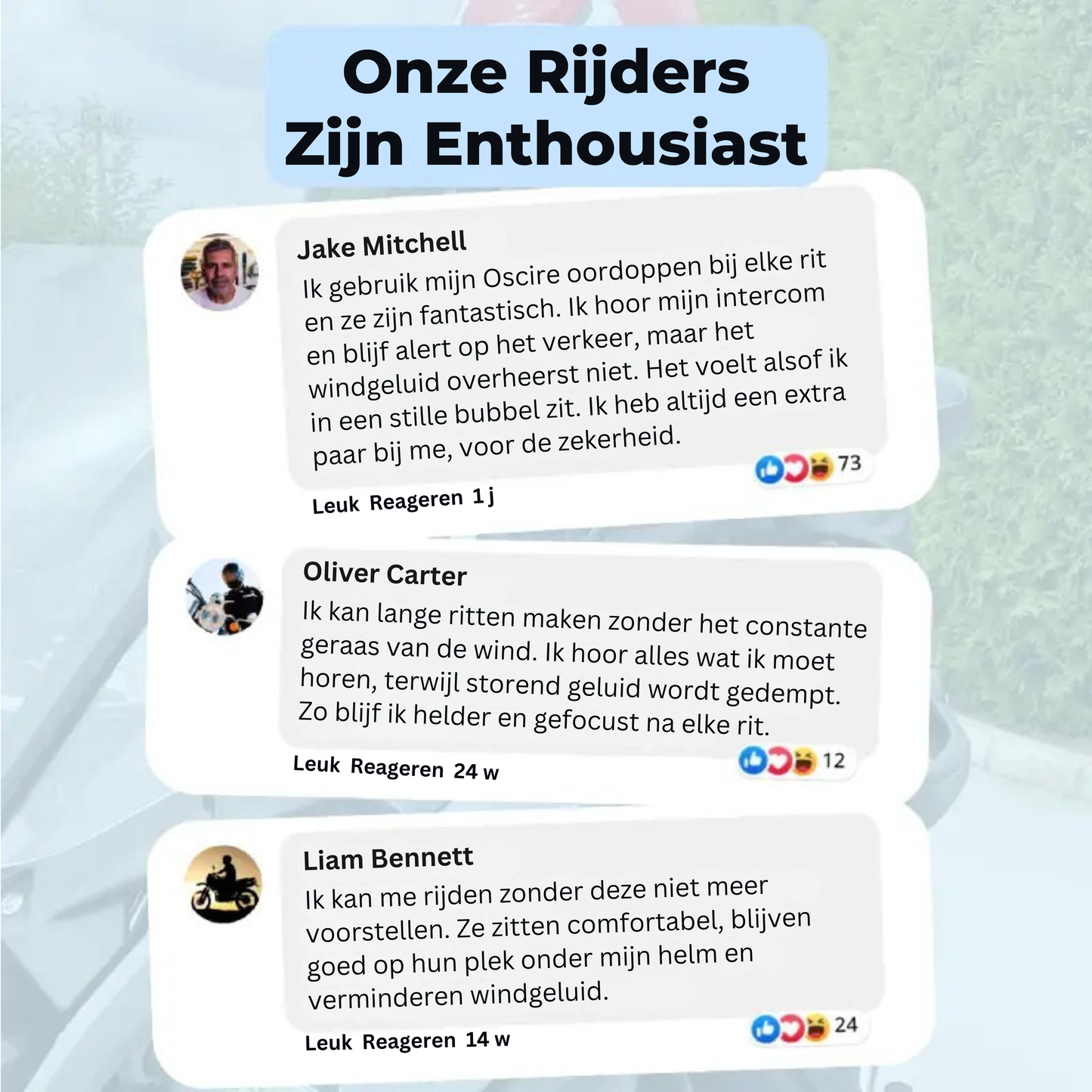 WindStil Moto | Bescherming tegen windgeruis en oorsuizen