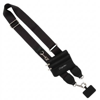 Clip & Go-riem met tasje met ritssluiting