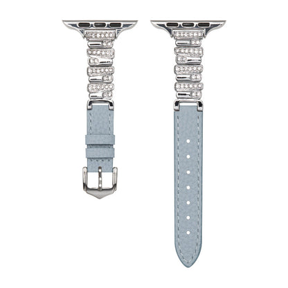 Onregelmatige Leren Band voor Apple Watch
