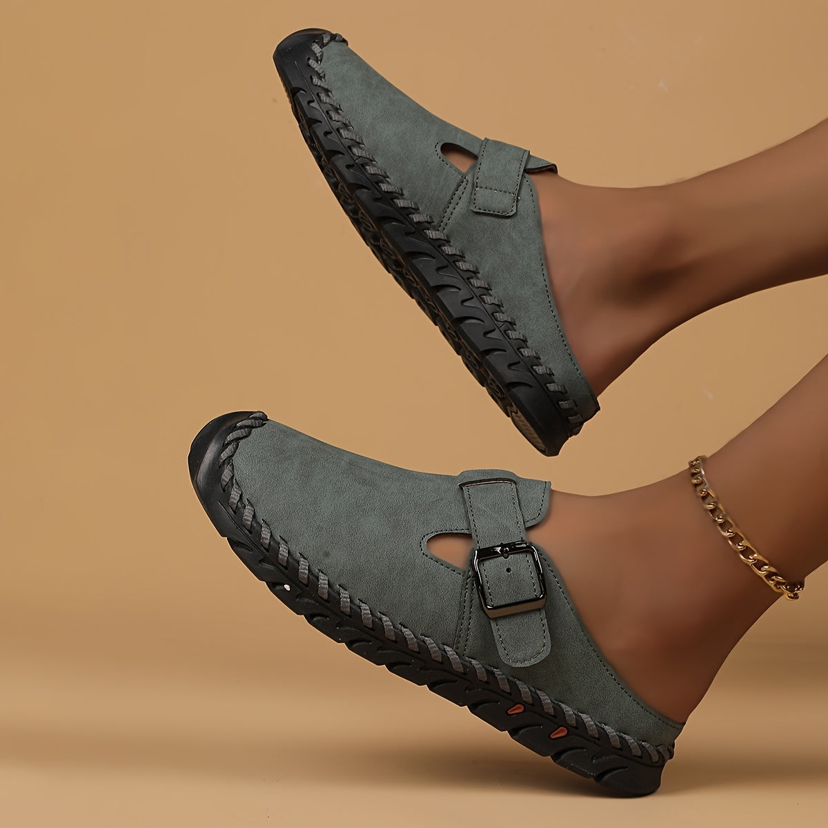 Marly – Comfortabele muiltjes met gesp