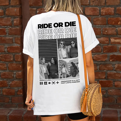 Gepersonaliseerd T-Shirt "BESTIES"