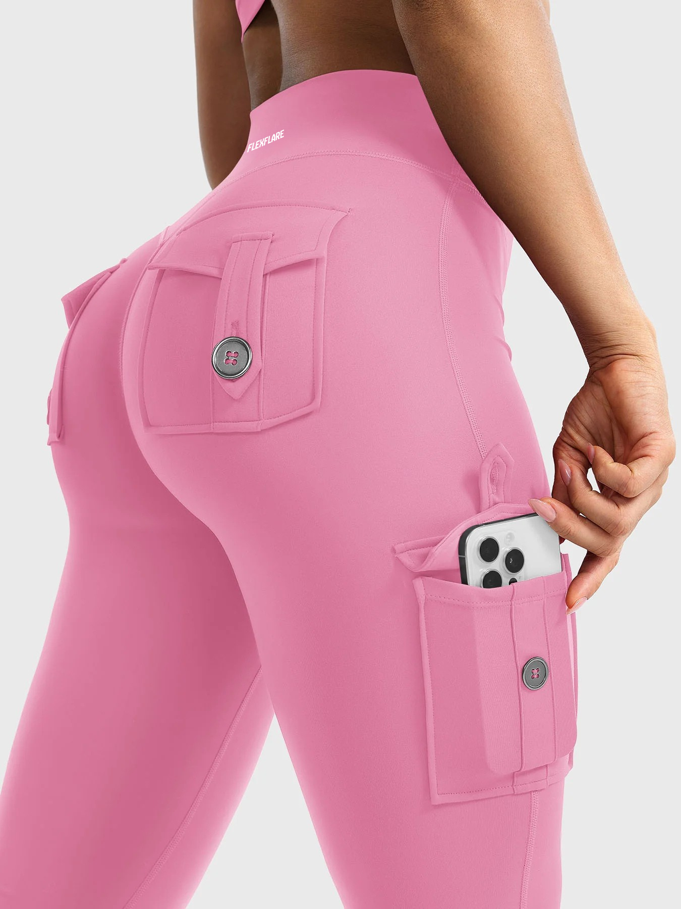 FlexFlare | Cargo Legging - Begoniaroze