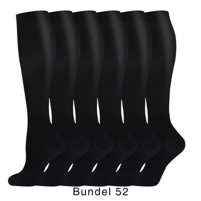 Colorify | Kleurrijke compressiekous (6 paar)