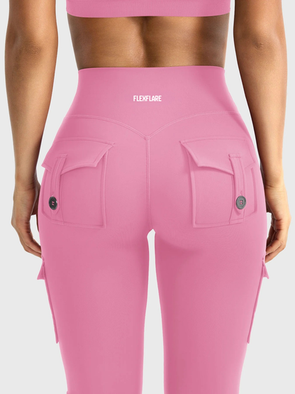 FlexFlare | Cargo Legging - Begoniaroze