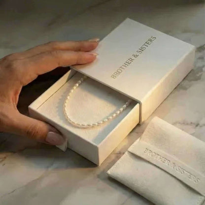 Choker van zoetwaterparels