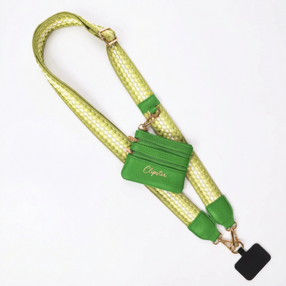 Clip & Go-riem met tasje met rits – Fun Dots