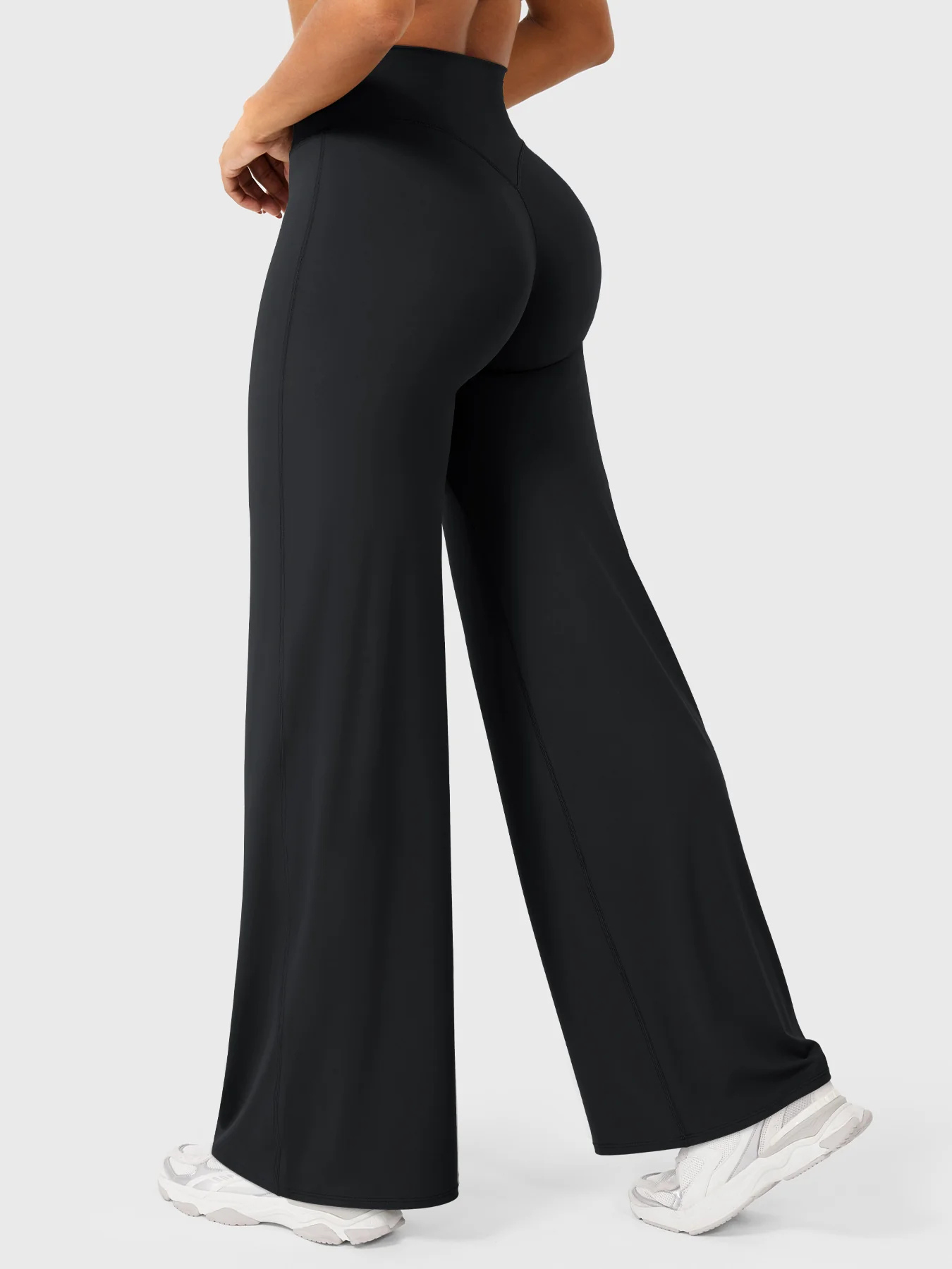 CurveFlex | Hoge Taille Straight-Leg Legging - Zwart
